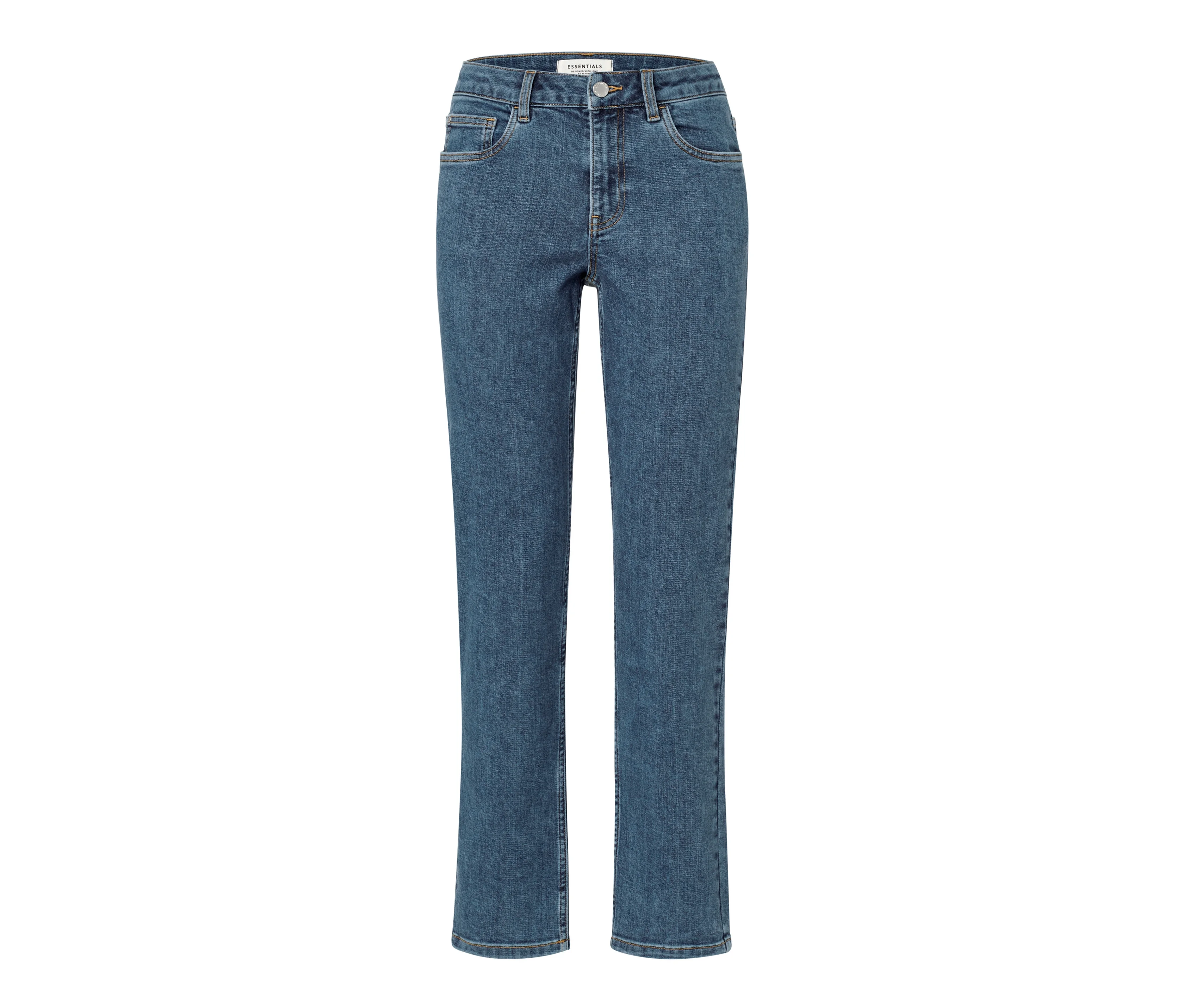 um den günstig Kaufen-Tchibo - Straight-Denim »Fit Juna« - Damen - Gr. 36 - dunkelblau. Tchibo - Straight-Denim »Fit Juna« - Damen - Gr. 36 - dunkelblau <![CDATA[Straight-Denim »Fit Juna«, midblue Farbe: Midblue denim Material: 92% Baumwolle (Unterstützt di