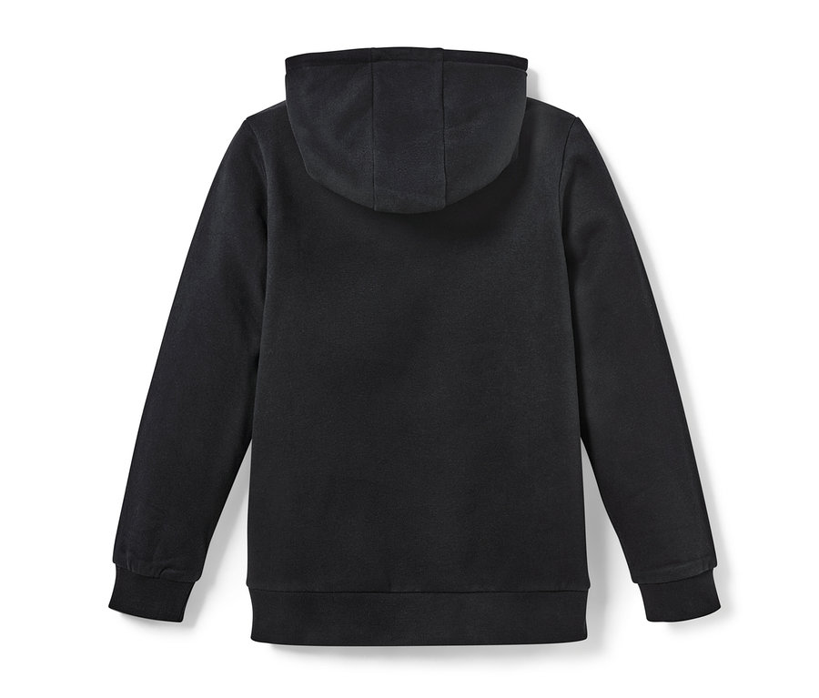 Rückansicht eines Kinder-Sweat-Hoodies.