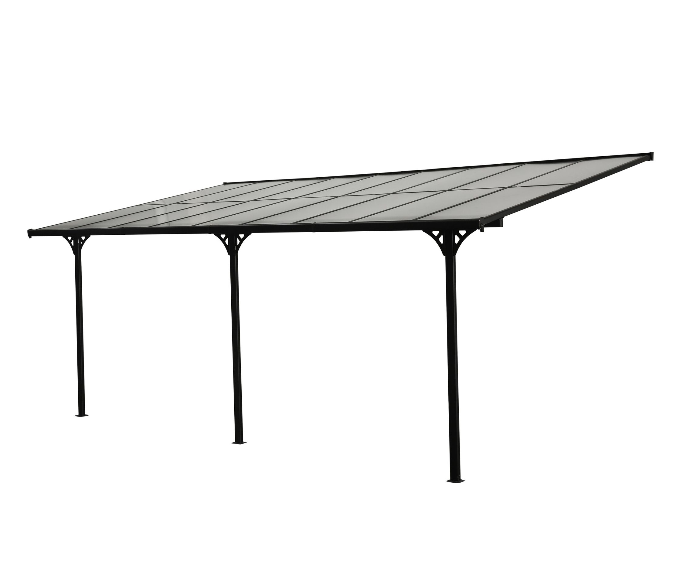 Thumbnail - Tchibo - Terrassenüberdachung - 556x300x270cm - anthrazit - Aluminium