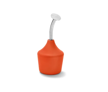 Orange Anzucht-Gartenbrause.