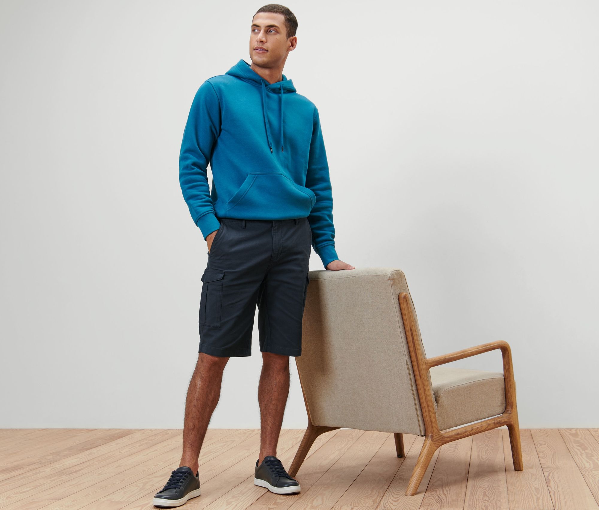 Thumbnail - Tchibo - Cargo-Shorts - Herren - Gr. 48 - dunkelblau