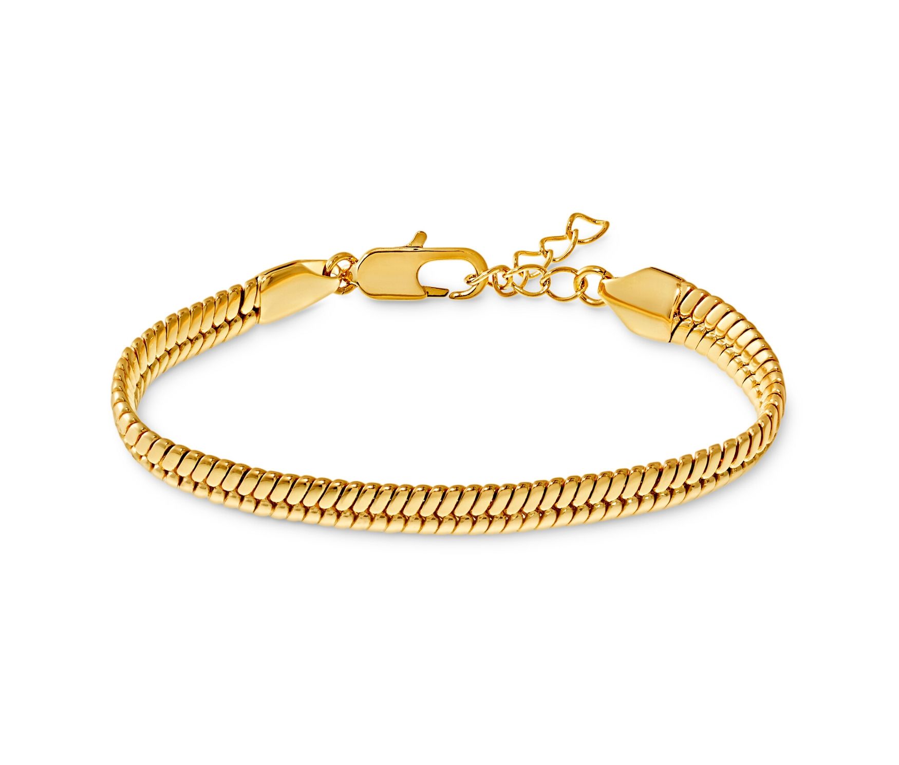 Tchibo - Armband flache Schlange - gold