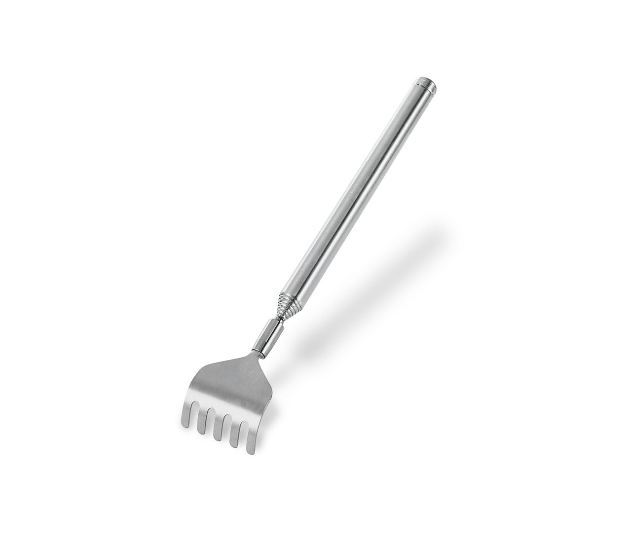 Silberner Rückenkratzer.