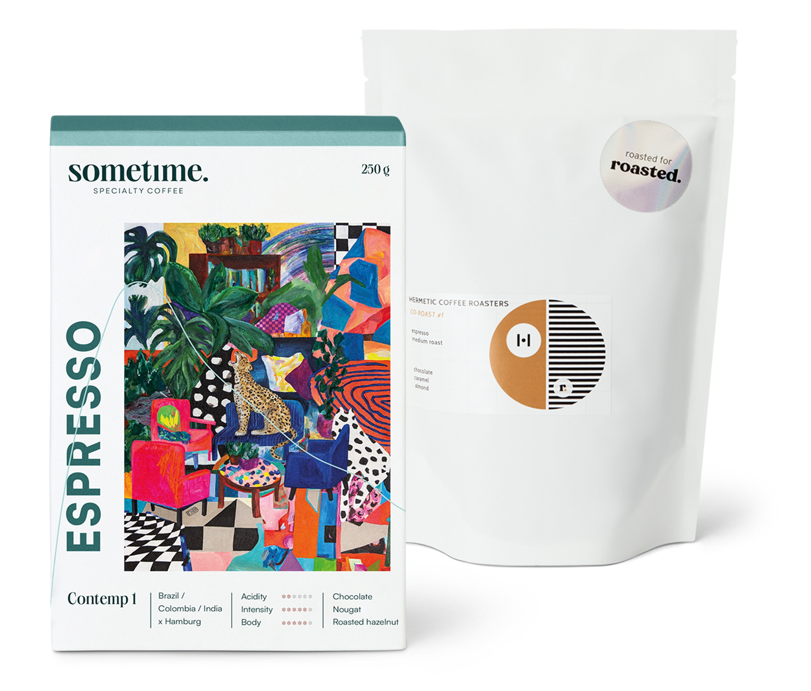 Espresso Probierpaket "Moin Hamburg" - 2x 250 g Ganze Bohne.