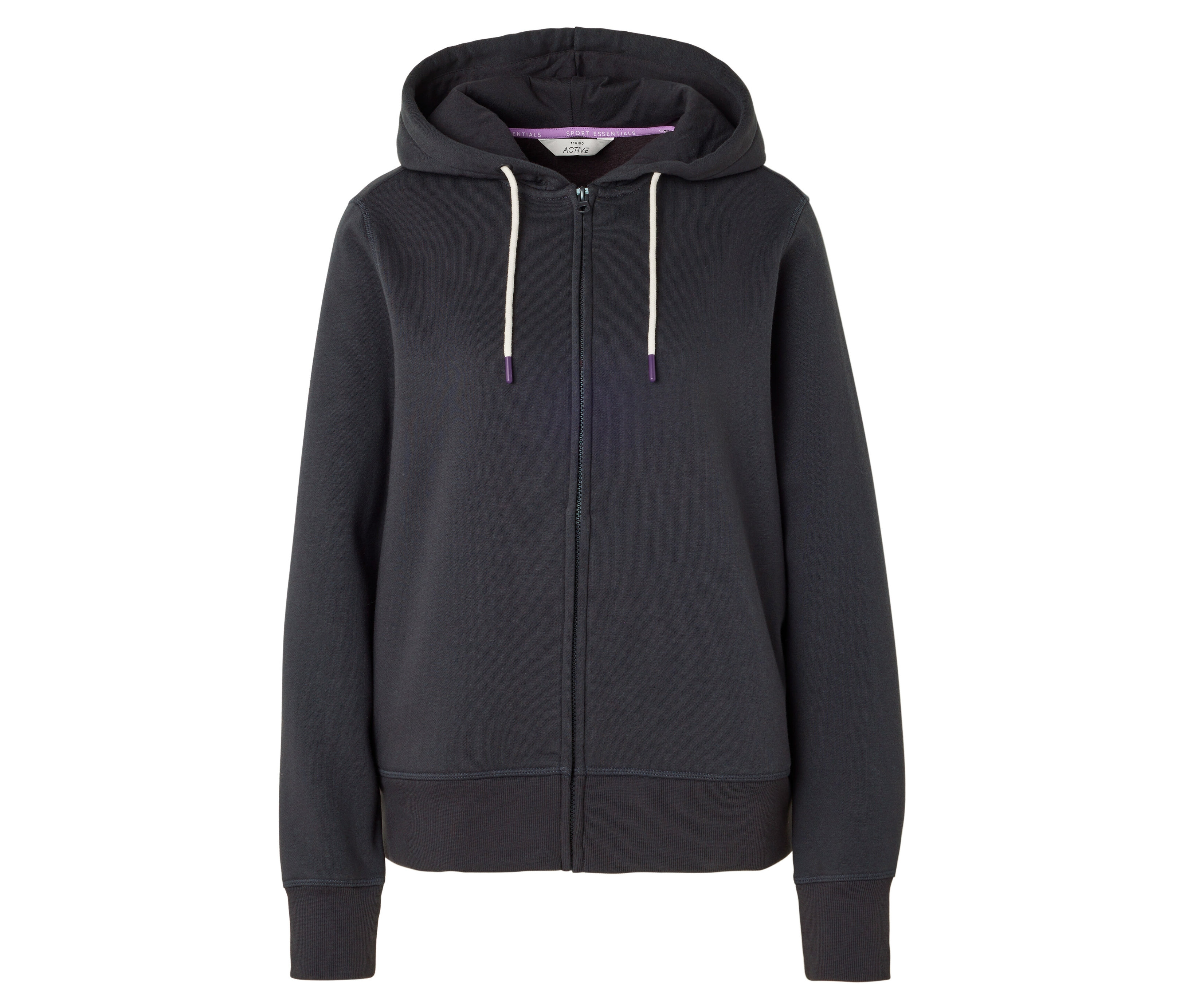 Tchibo - Sweatjacke - Damen - Gr. L - anthrazit