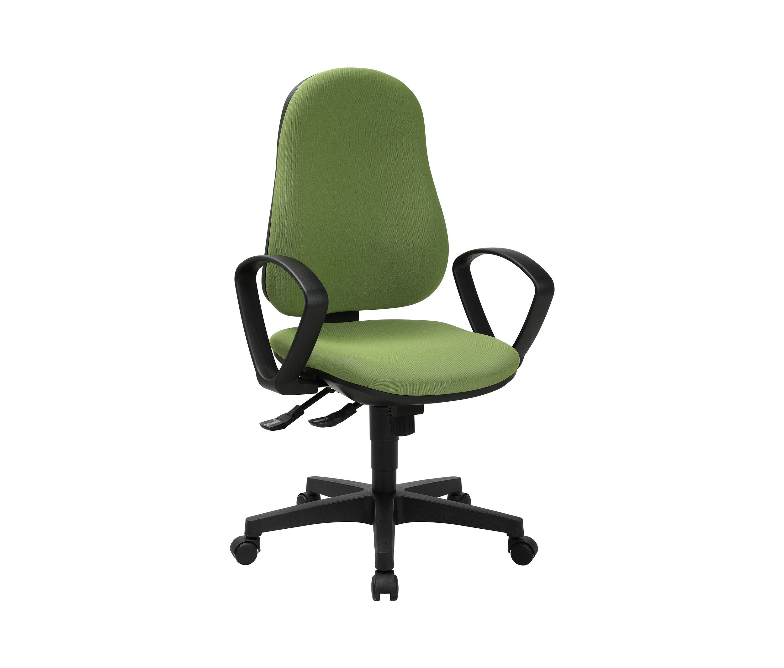 Topstar Stuhl »Support SY« - 60x80x38cm - grün - - Polyester / Kunststoff / Holzwerkstoffe