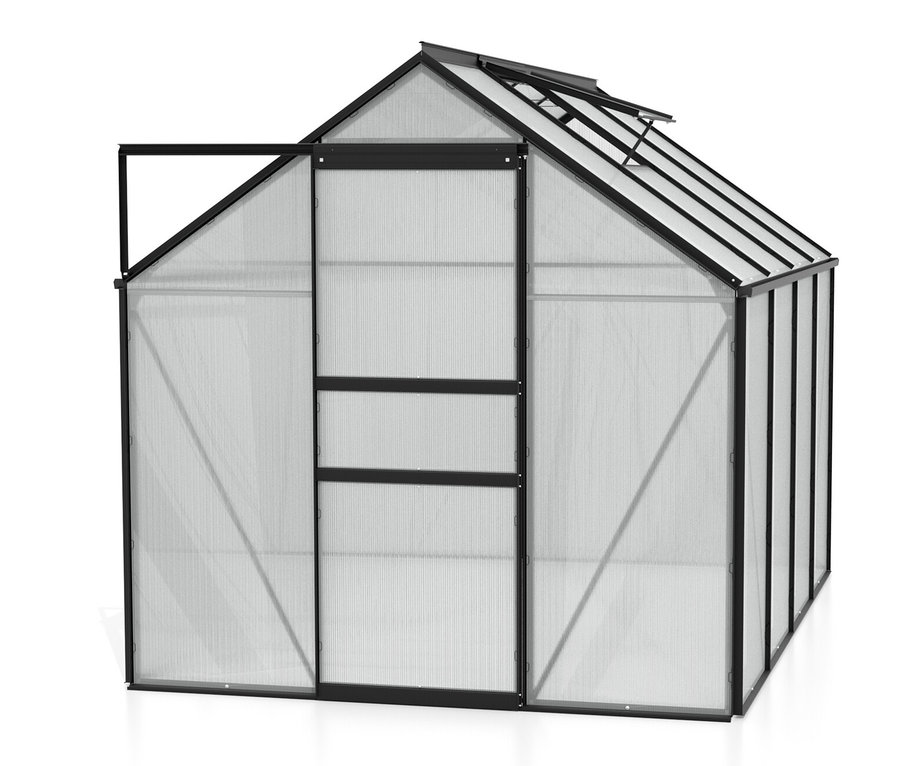 Vitavia Einsteiger-Gewächshaus inklusive Fundamentrahmen, 5m².