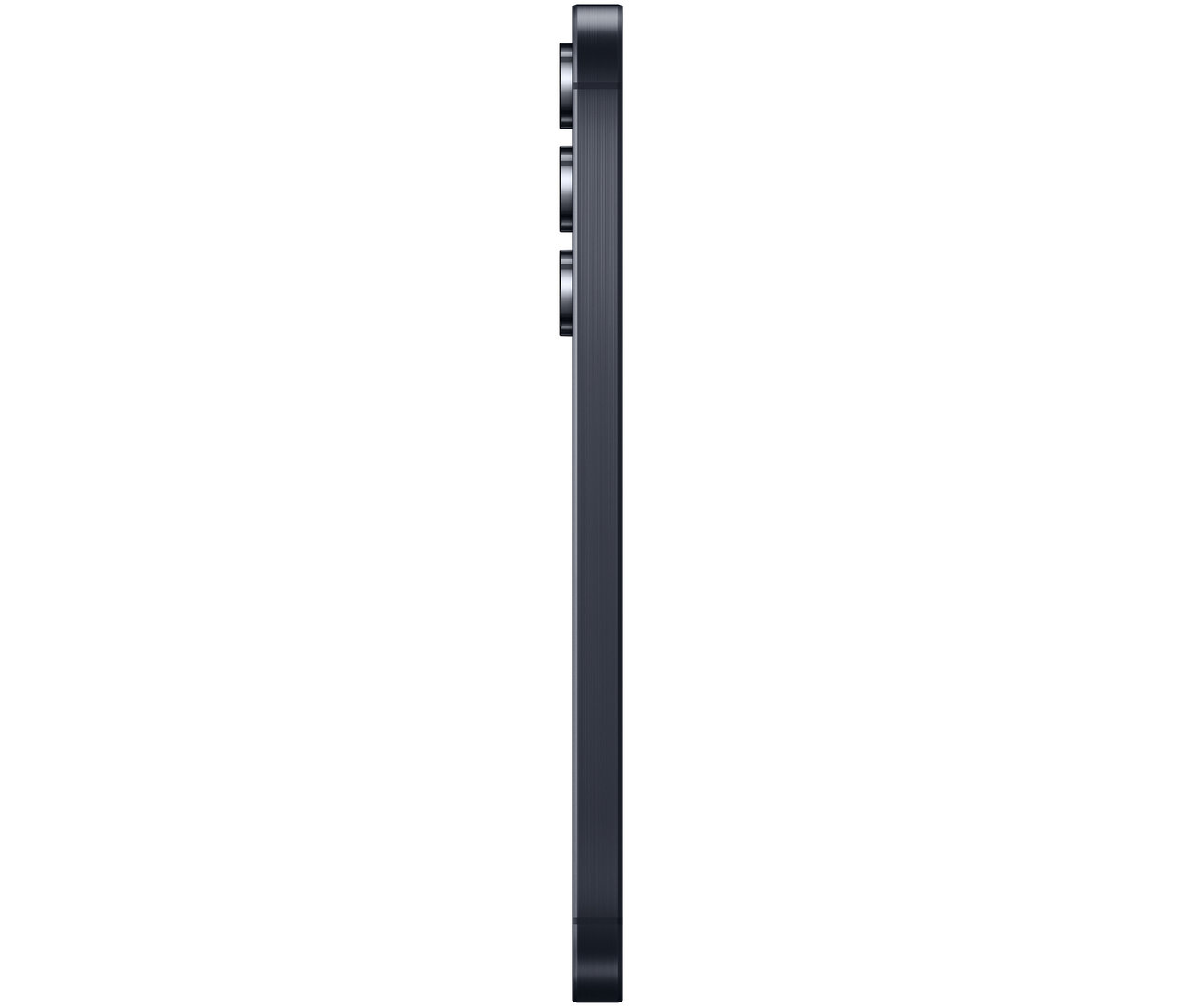 Seitenansicht des Samsung Galaxy A55 5G A556B 8GB 128GB in Marineblau.