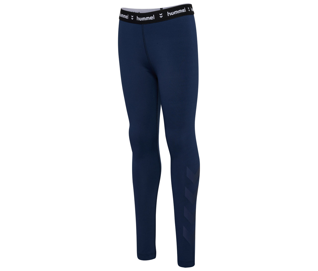 Marineblaue HUMMEL HMLJR Pulse Mid Waist Tight.