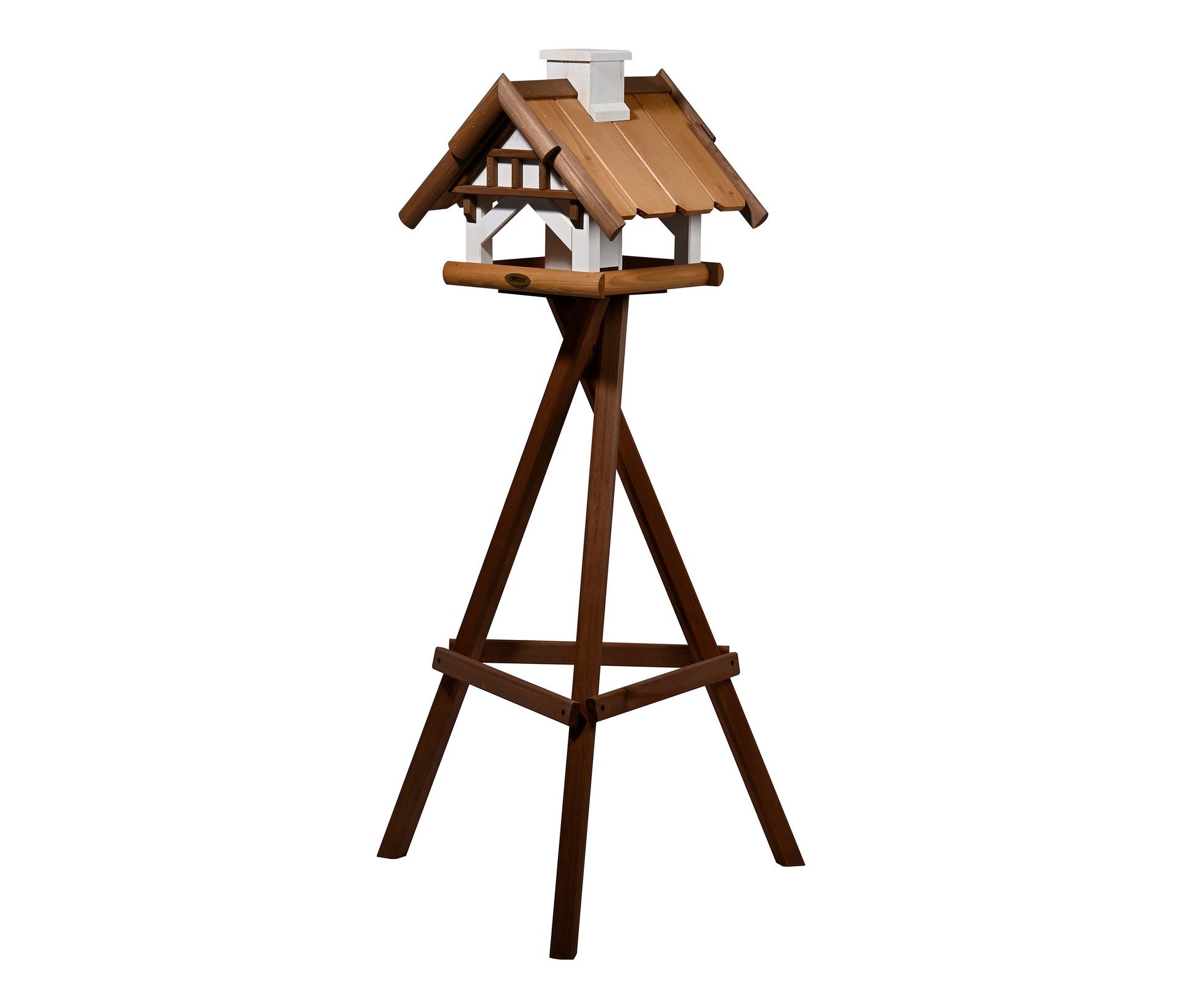 Vogelhaus »Goldener Oktober« inkl. Ständer - weiß - weiß