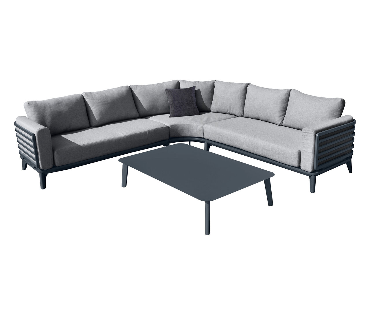 Leco Lounge-Ecke inkl. Tisch »Moss«, anthrazit.