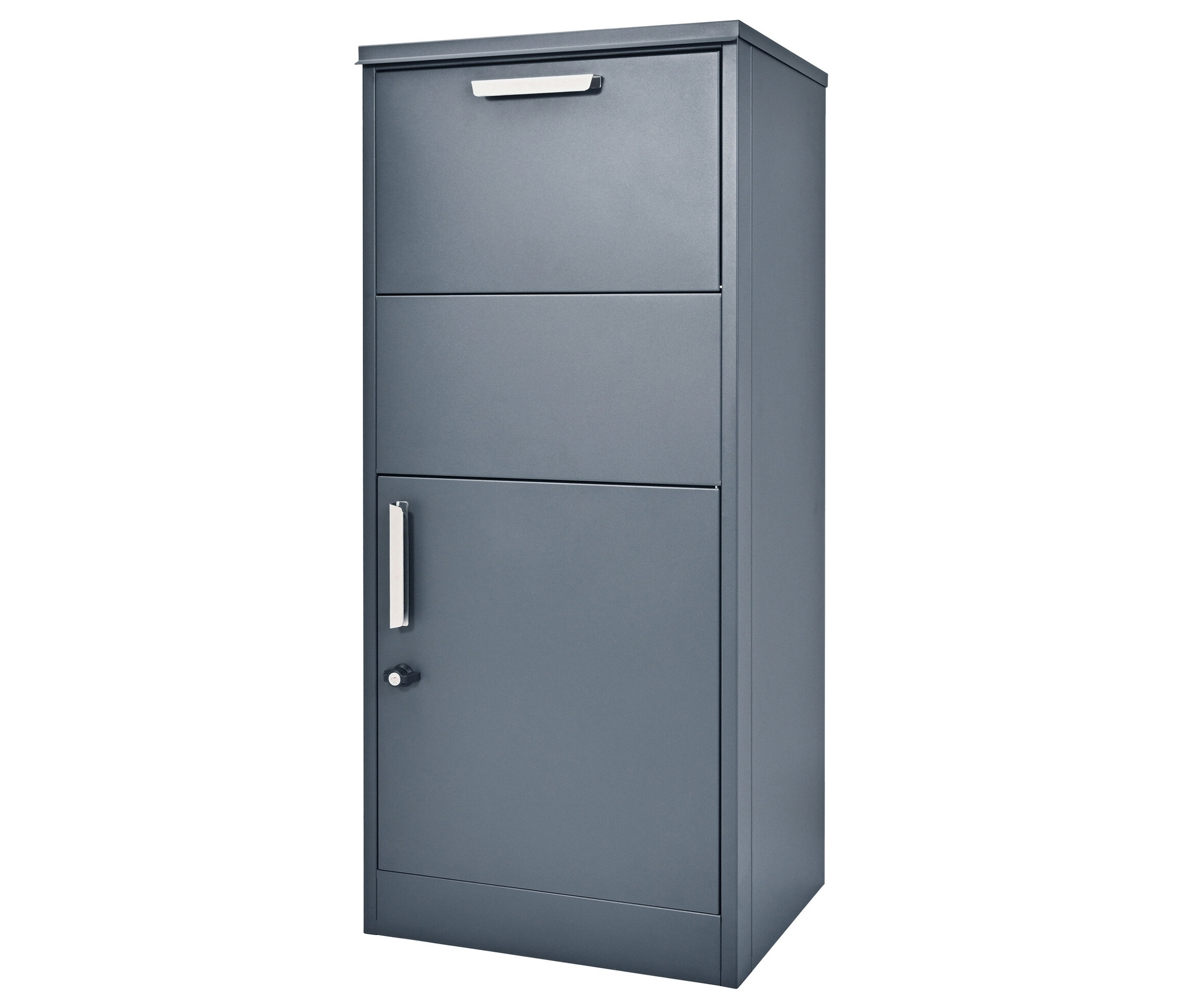 Tchibo - Paketbox - 50x39x114cm - Anthrazit - Stahl