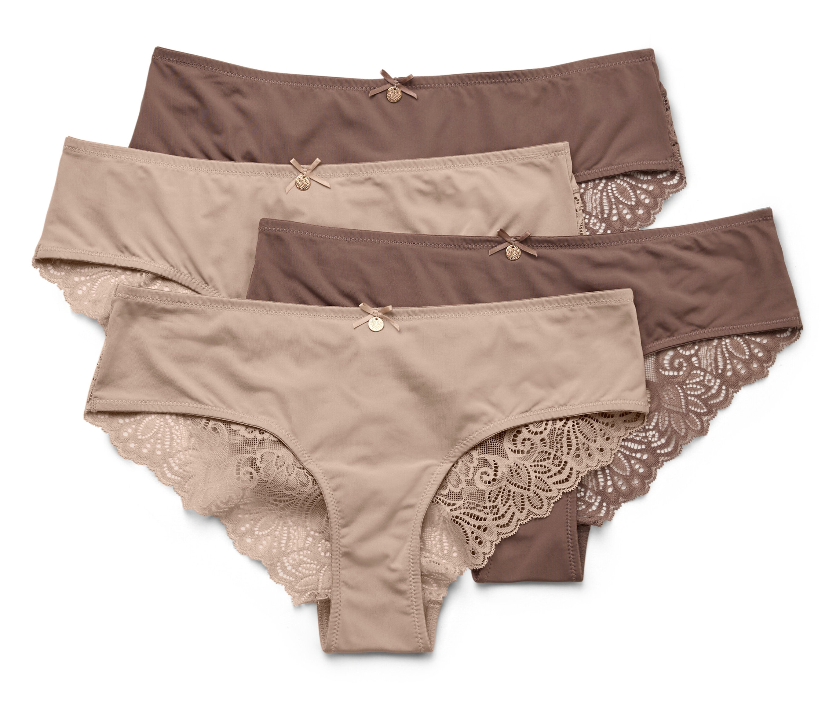 Brazilslips - Damen - Gr. XL - braun - braun