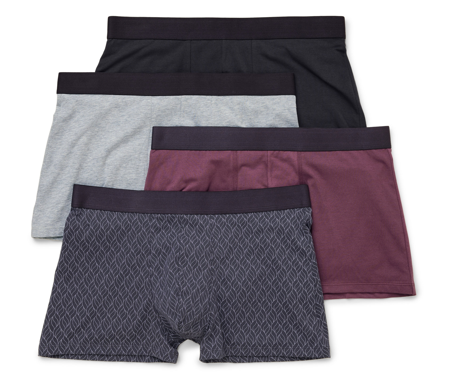Slipboxer - Herren - Gr. Xl/7 - anthrazit/print - anthrazit