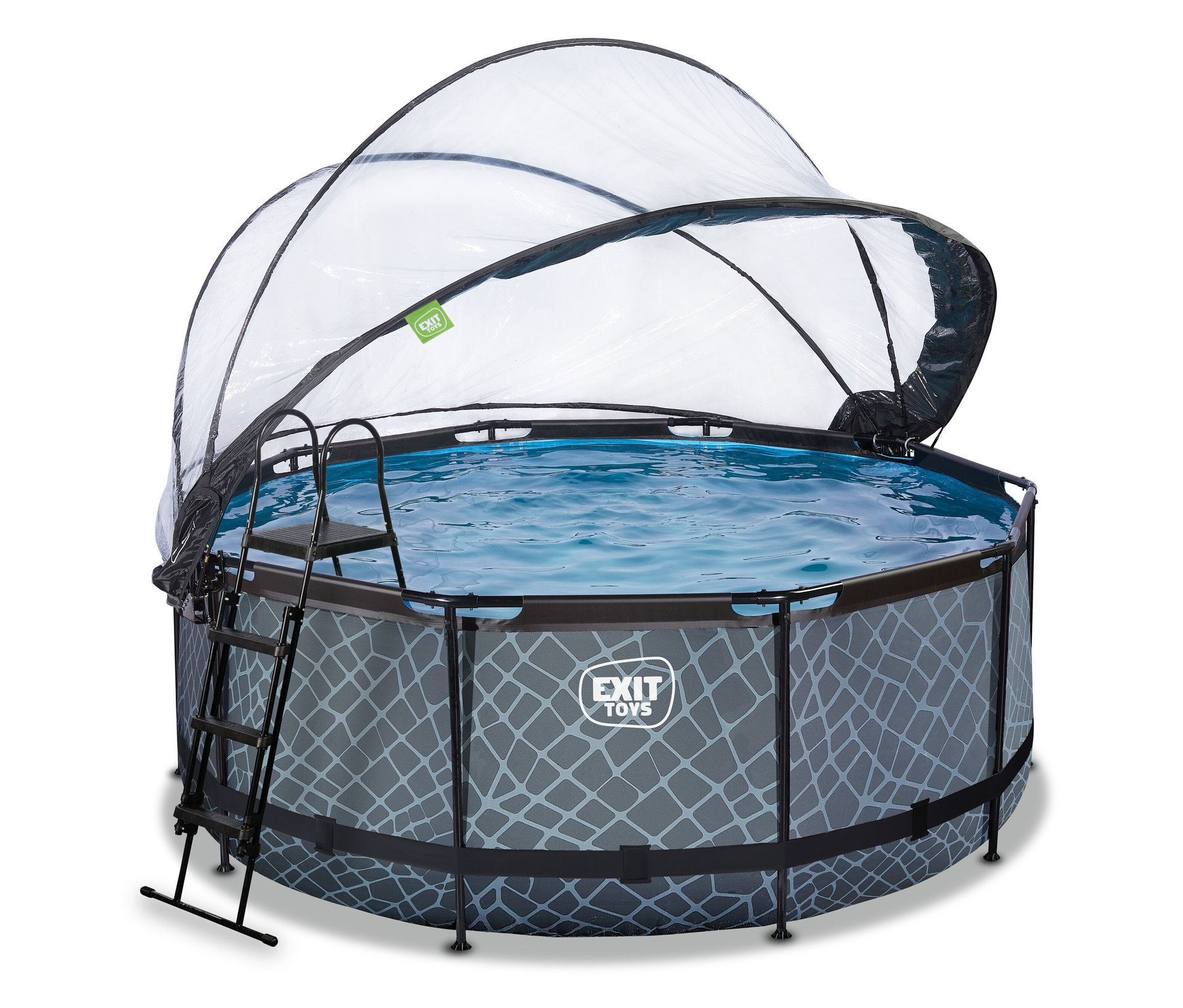 Pool-Set »Stone« - grau - grau