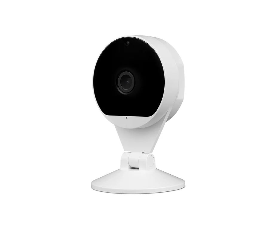 Nahaufnahme einer weißen IP-Kamera MEDION® Smart Home IP Kamera »P85708«.