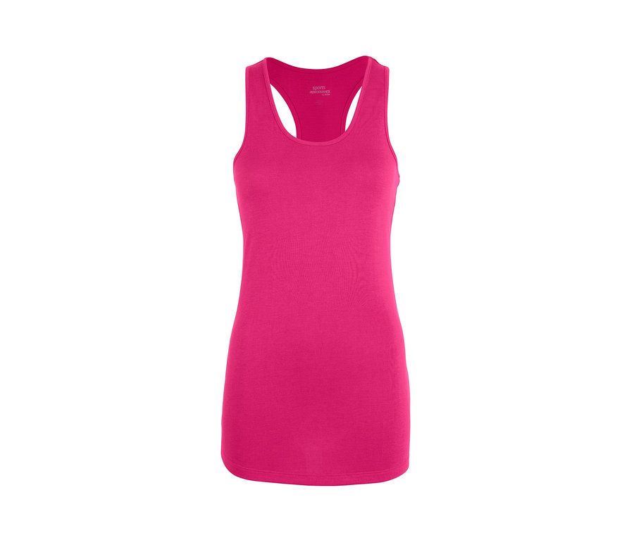 Pinkes 2-in-1-Sporttop.