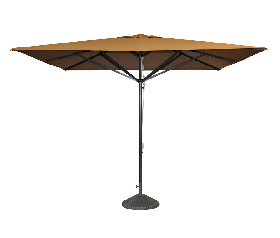 Ein Leco-Aluminium-Sonnenschirm »Commercial Alu Parasol«, ca. 3 x 3 m.