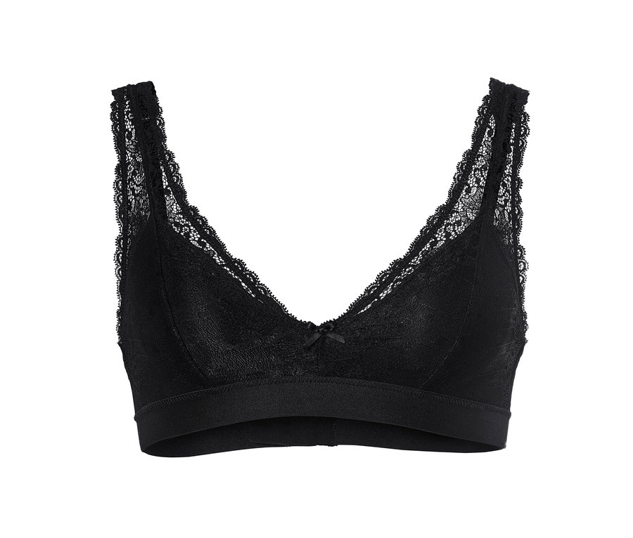 Detailaufnahme eines Soft-BHs.