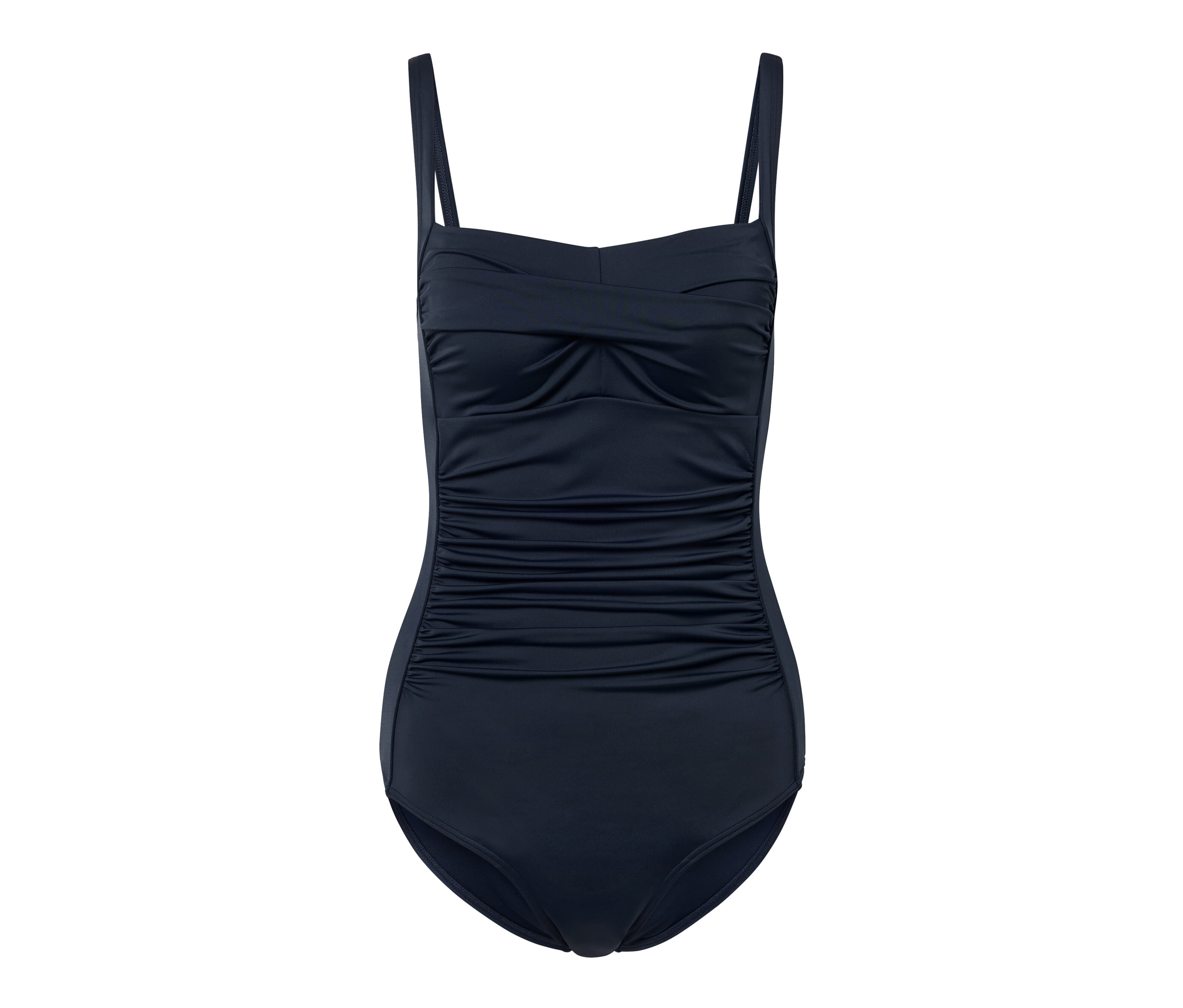 Tchibo - Figurformender Badeanzug - Damen - Gr. 46 - dunkelblau