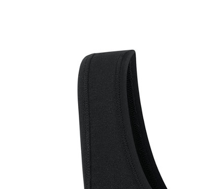 Schwarzes Bodyforming-Wende-Hemdchen.