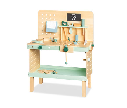 Pinolino Werkbank »Jupp« aus Holz mit Werkzeug.