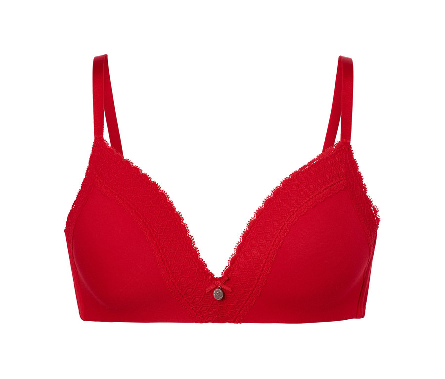 Roter Softschalen-BH.