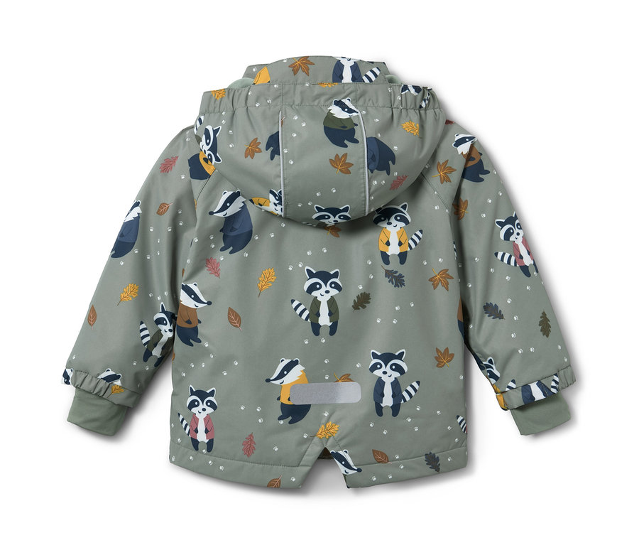 Thermo-Regenjacke mit Dachsprint.