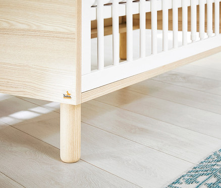 Detailansicht eines 3-teiligen, großen Pinolino Sets »Flow« breit.