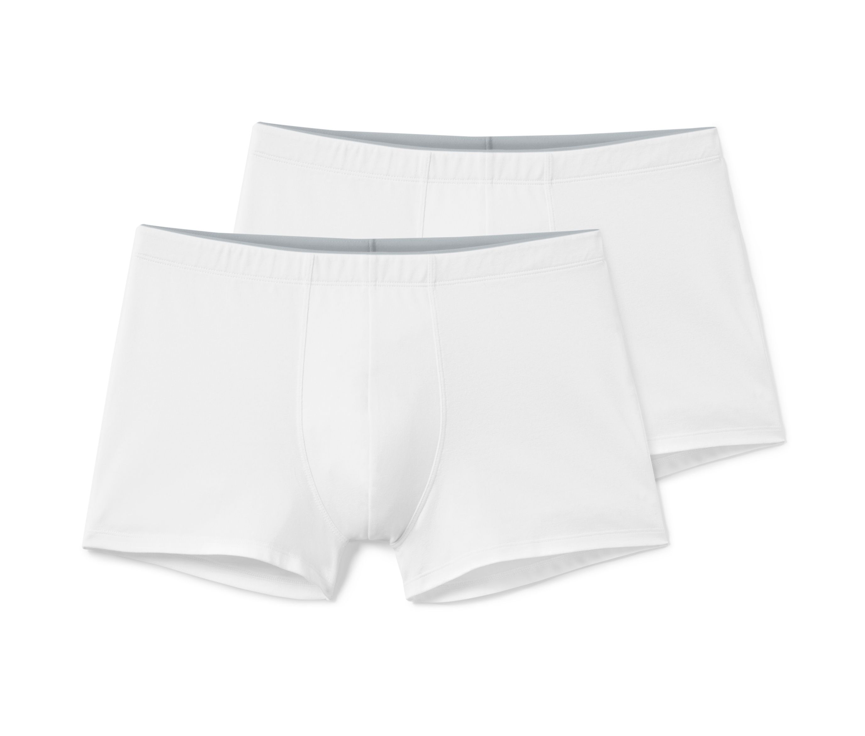 Tchibo - 2 Sommer-Slipboxer - Herren - Gr. L/6 - weiß