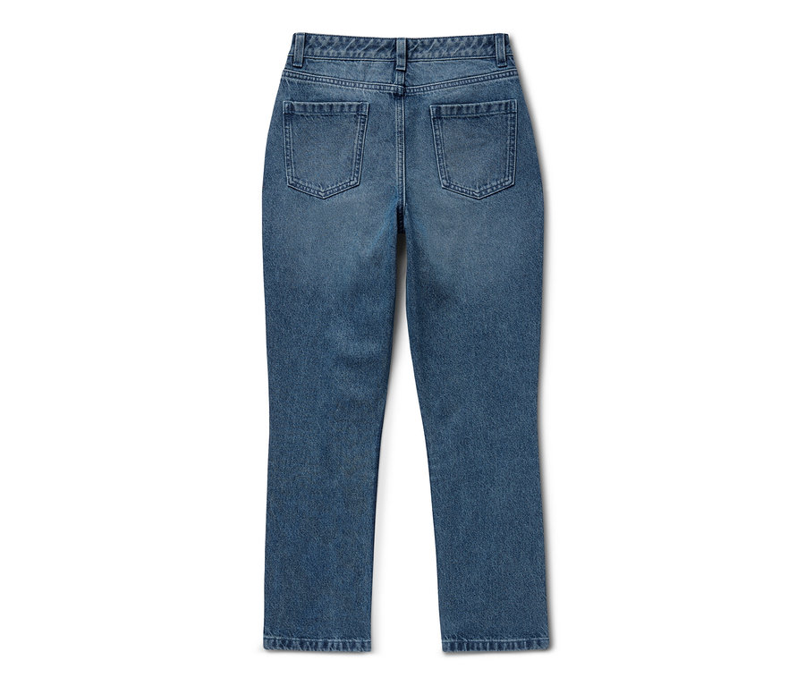 Blaue Kinder-Jeans – Fit »Jonas« von hinten.