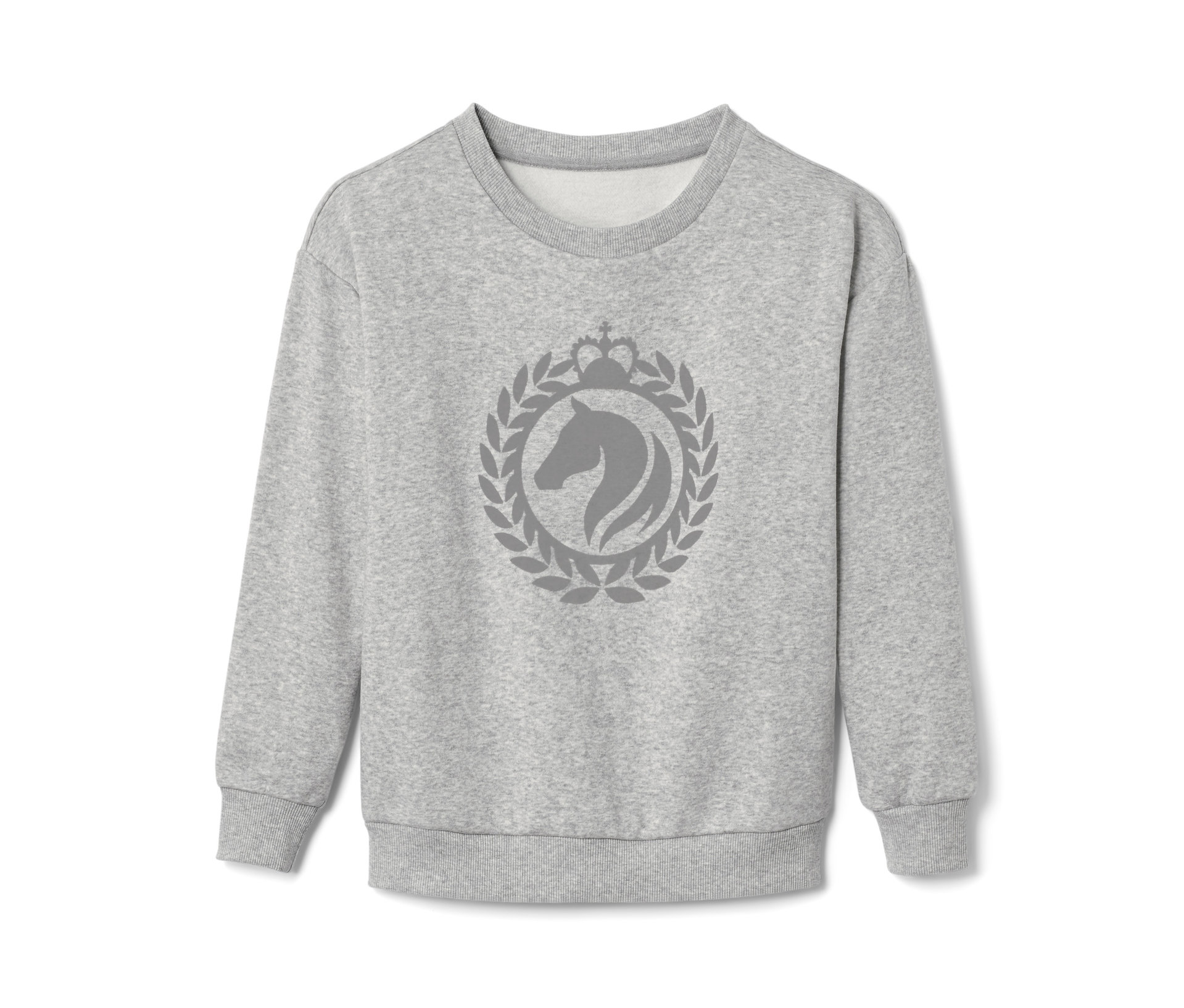 Tchibo - Kinder-Sweatshirt - Mädchen - Gr. 134/140 - grau
