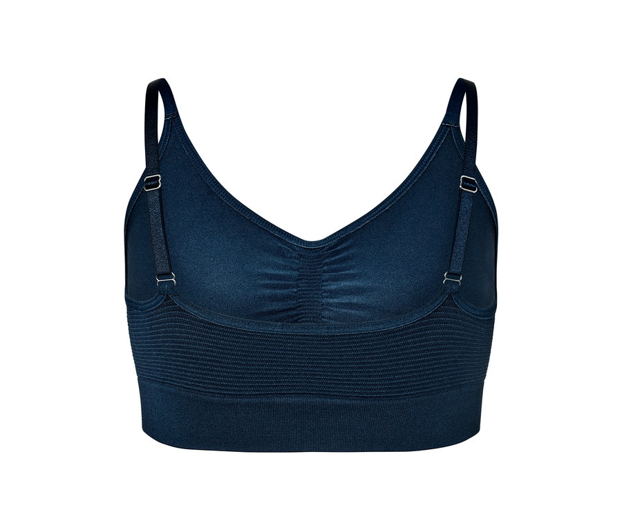 Detailansicht des Seamless-Sport-Bustiers von hinten.