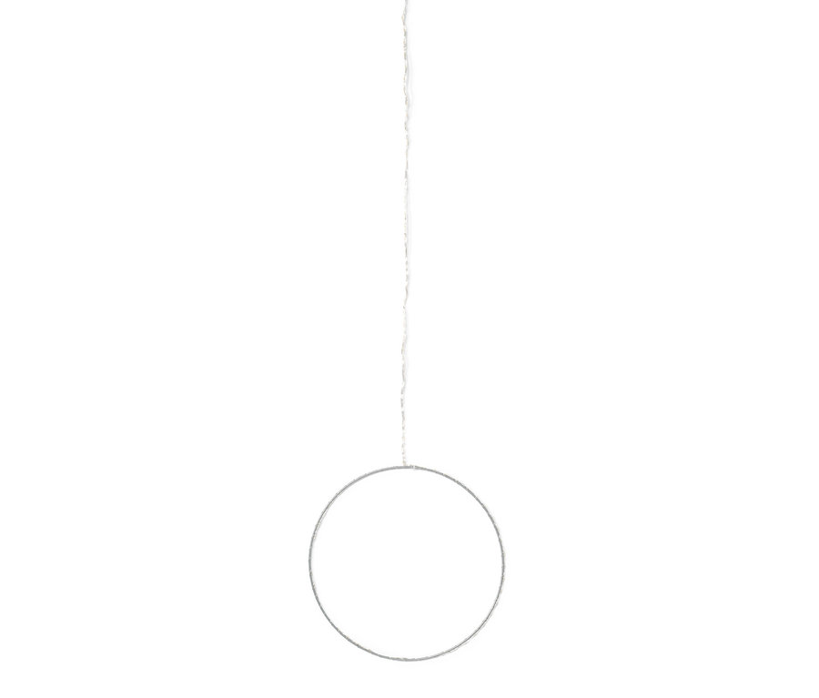 Hängender Outdoor-LED-Kreis.