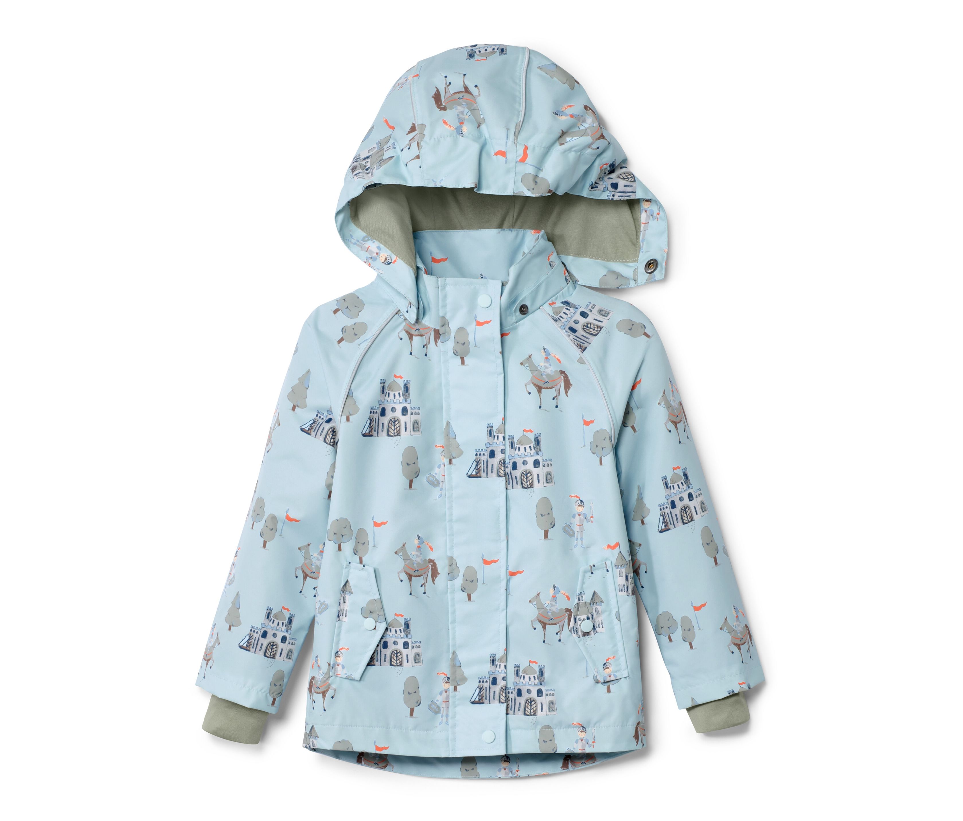 Tchibo - Kinder-Regenjacke - Jungen - Gr. 122/128 - hellblau