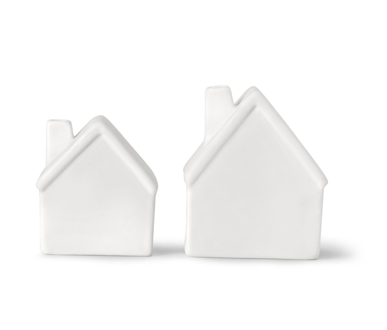Zwei weiße LED-Keramikhäuser.