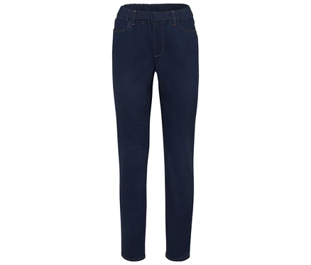 Dunkelblaue Thermo-Treggings.