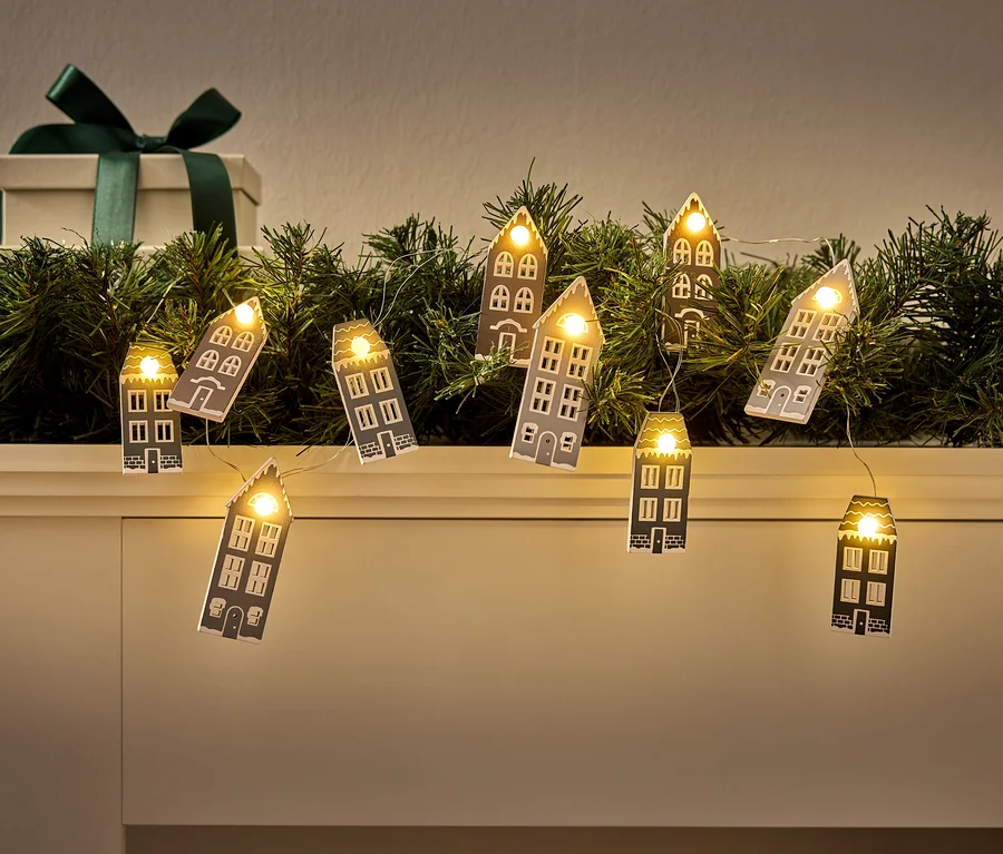 LED-Lichterkette »Häuser« bei Tchibo kaufen