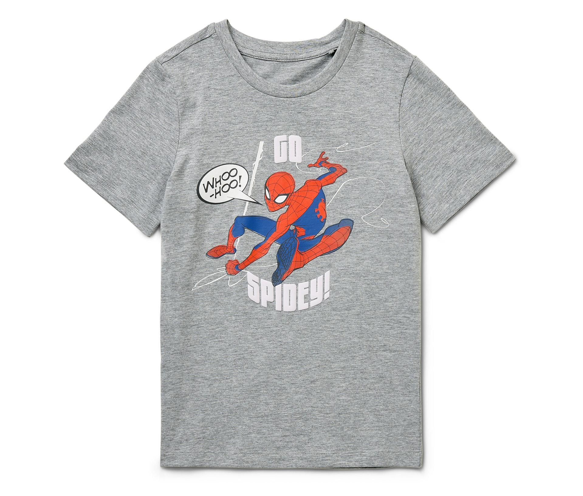 Tchibo - Kinder-T-Shirt »Spider-Man« - Jungen - Gr. 98/104 - grau - Baumwolle