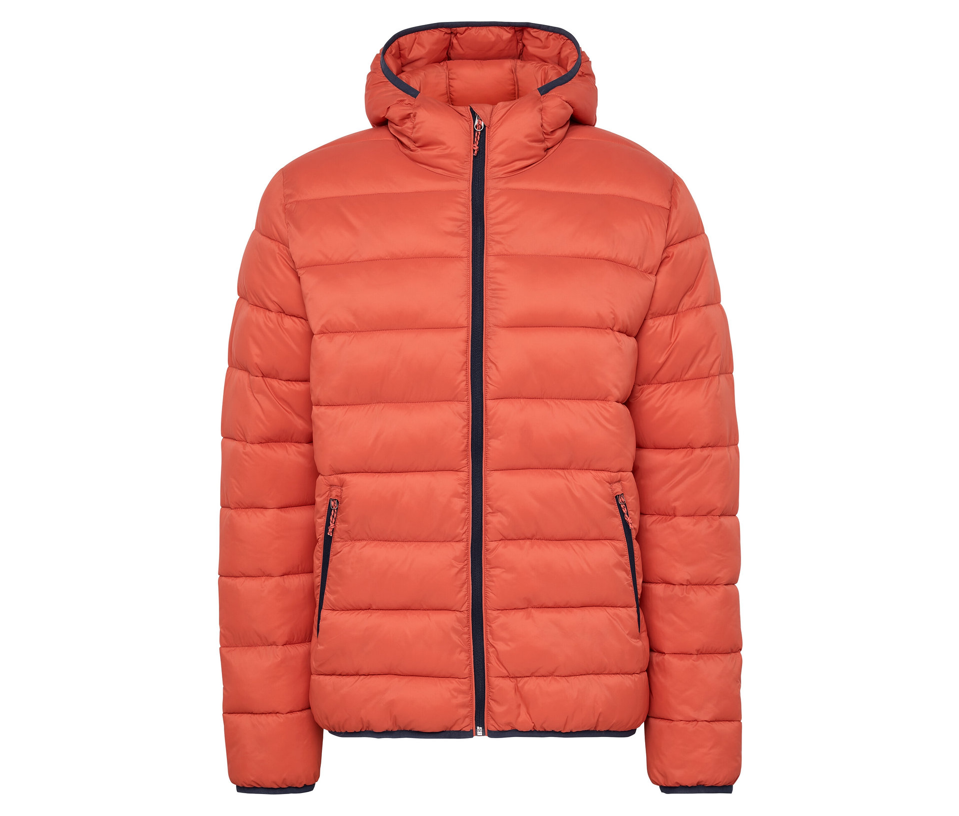 Steppjacke - Herren - Gr. M - orange - orange