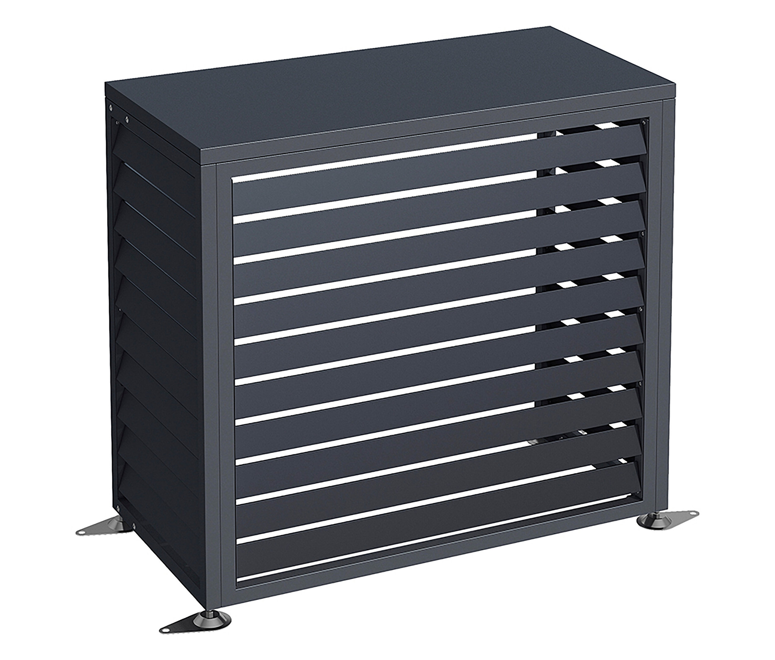 Tchibo - Wärmepumpenabdeckung - 100x50x92cm - anthrazit -