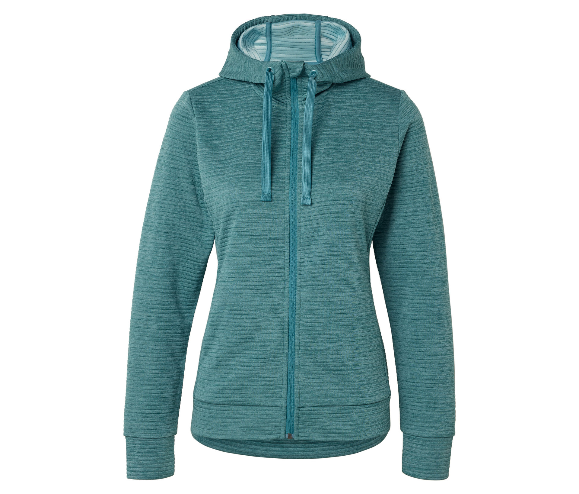 Kapuzenjacke - Damen - Gr. XL - türkis - türkis