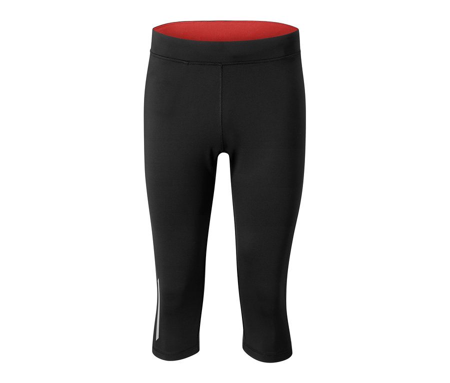 Schwarze 3/4-Lauftight.