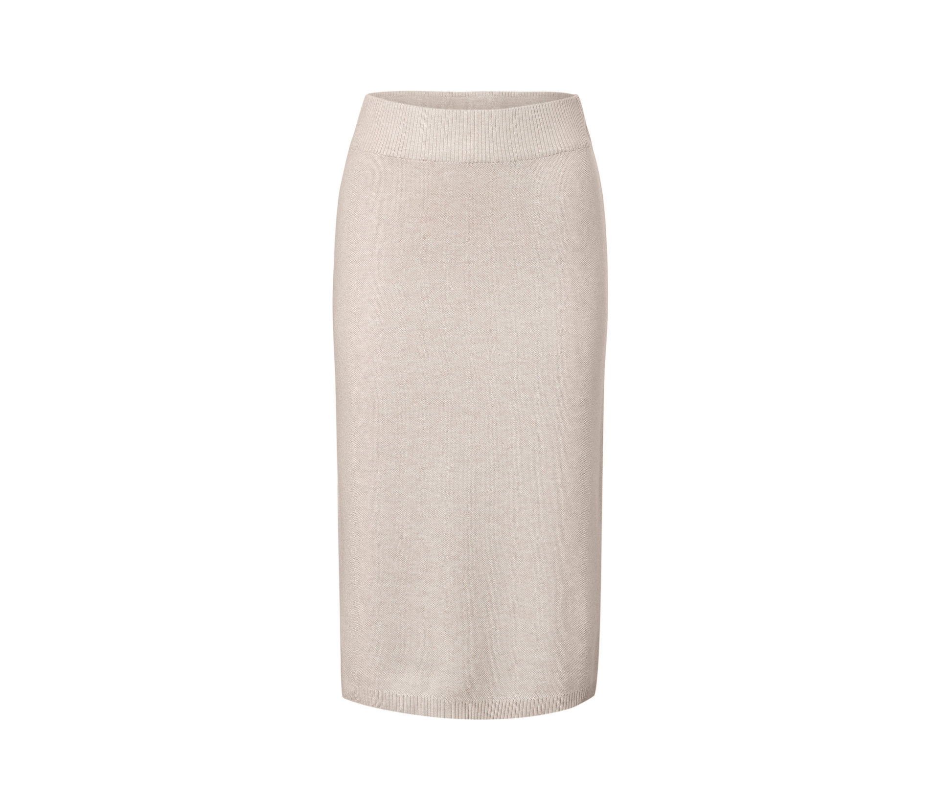 Strickrock - Damen - Gr. XL - beige - beige