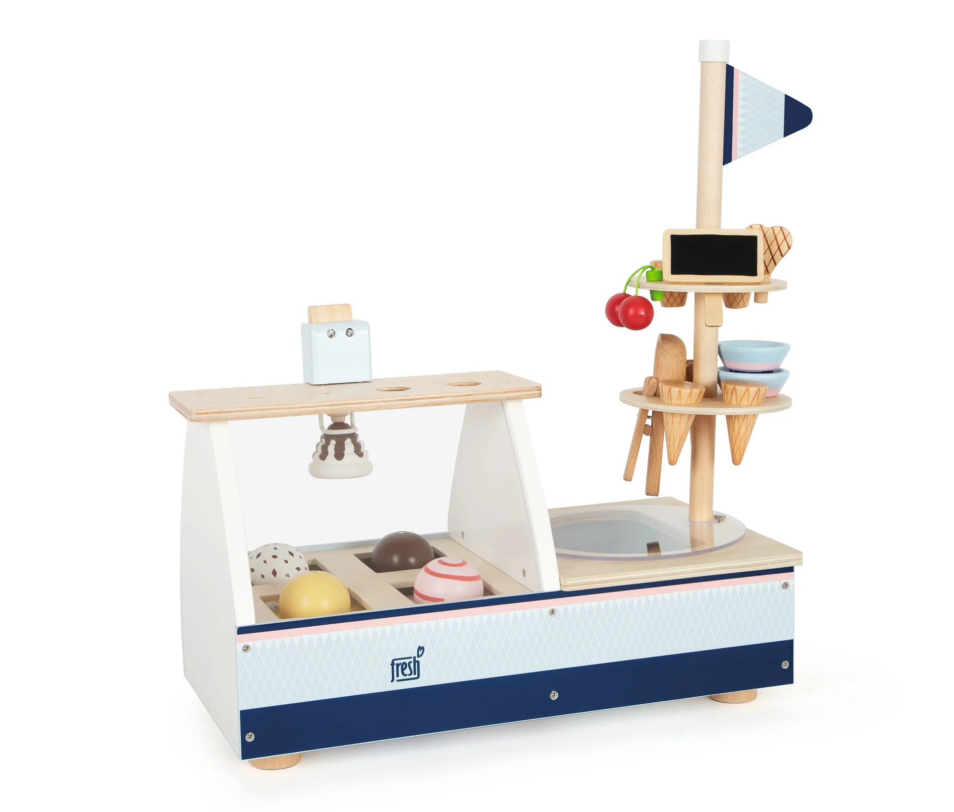 Small Foot Blau/Rosa 11815 Eistheke Fresh - Image 13