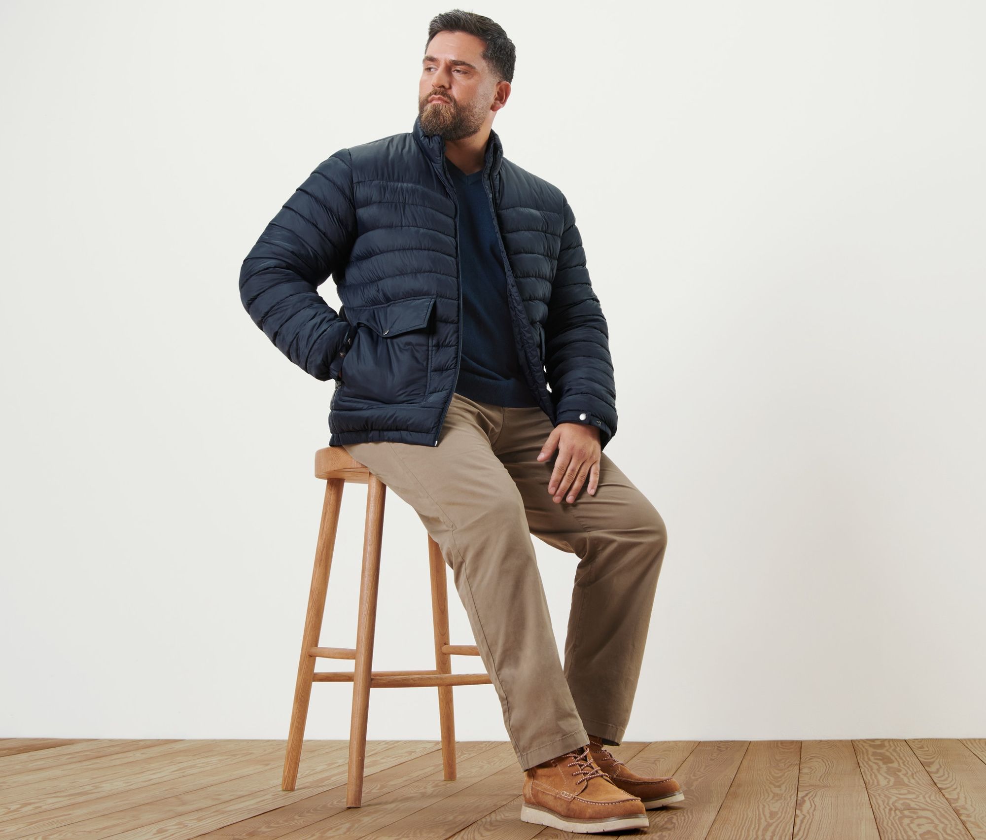 Thumbnail - Tchibo - Steppjacke - Herren - Gr. 3XL - dunkelblau