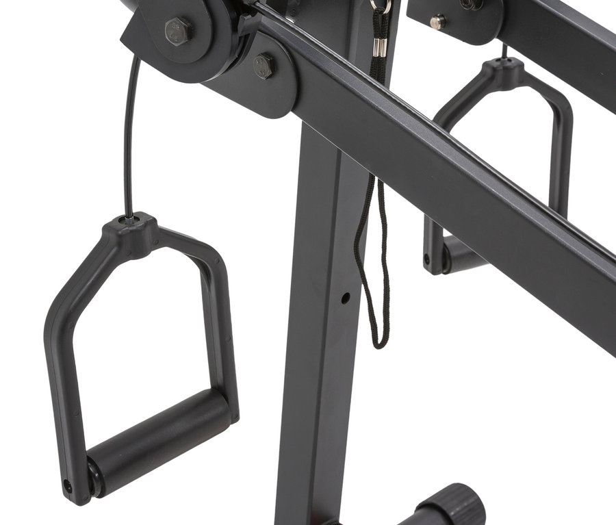 Detailansicht des schwarzen Christopeit Total Exerciser »TE 1000«.