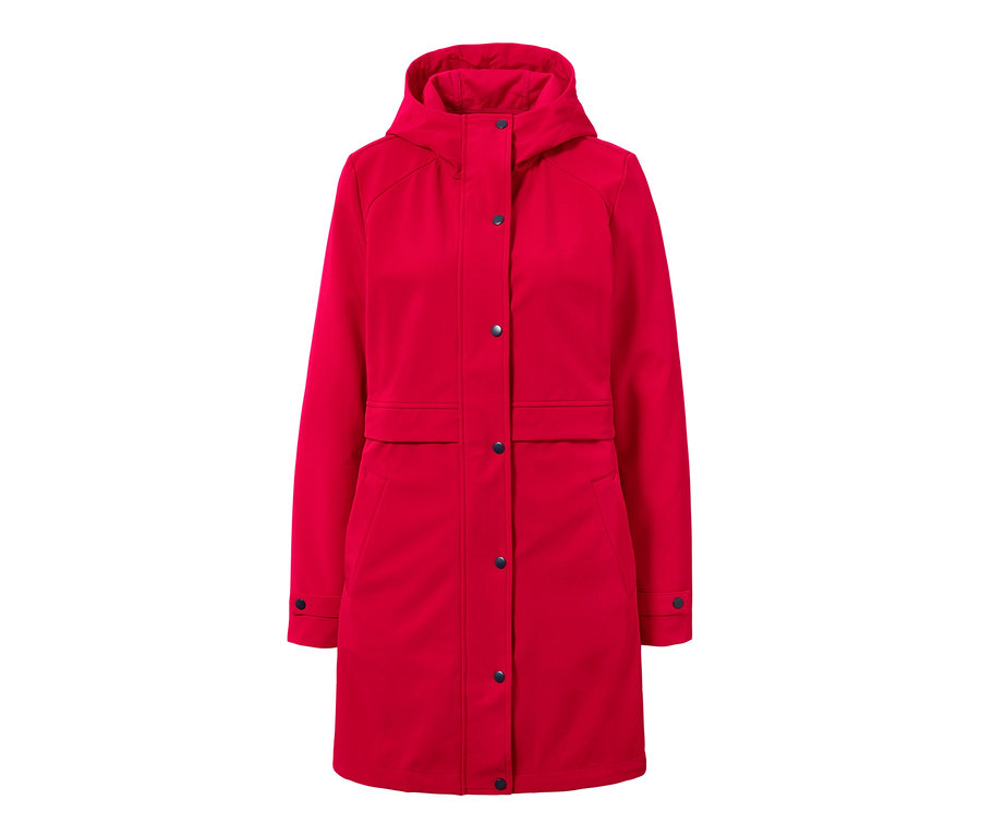 Jacke Tchibo Mantel Rot Softshell-Mantel Online Bestellen Bei