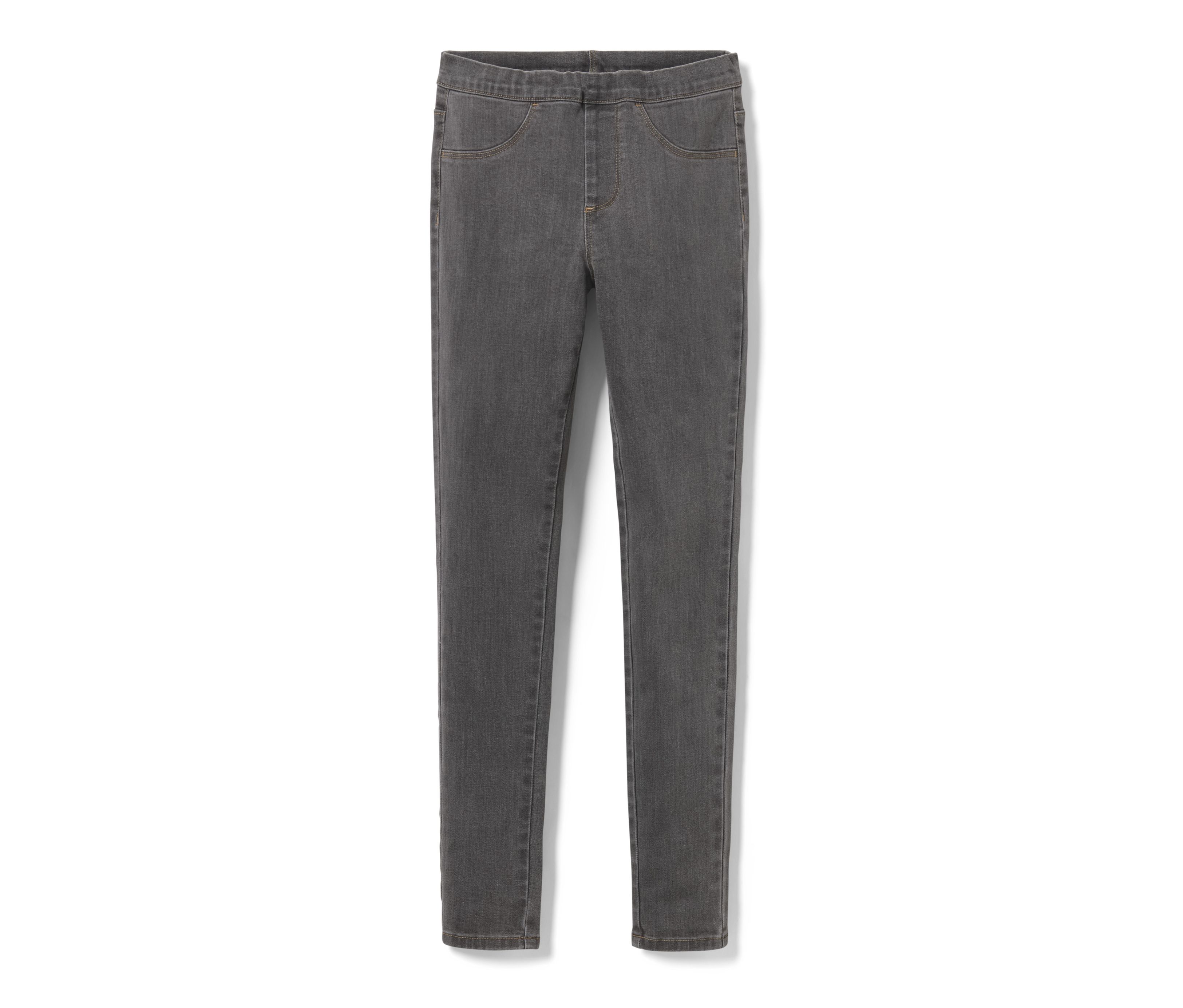 Tchibo - Kinder-Treggings – Fit »Jule« - Mädchen - Gr. 158/164 - grau