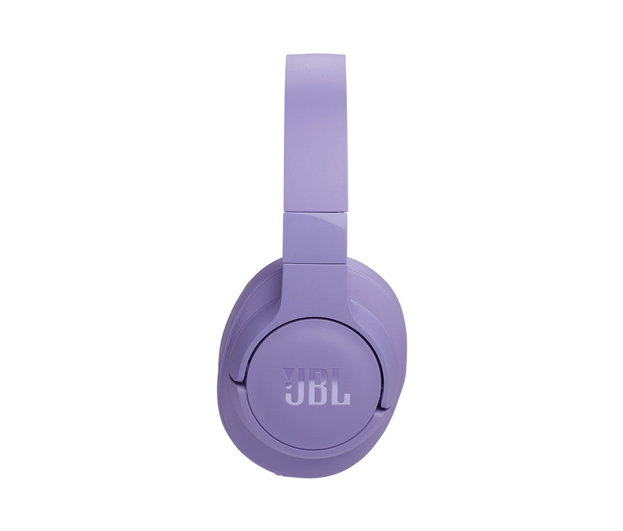 Lila JBL »Tune 770 NC« Over Ear Kopfhörer auf weißem Hintergrund.